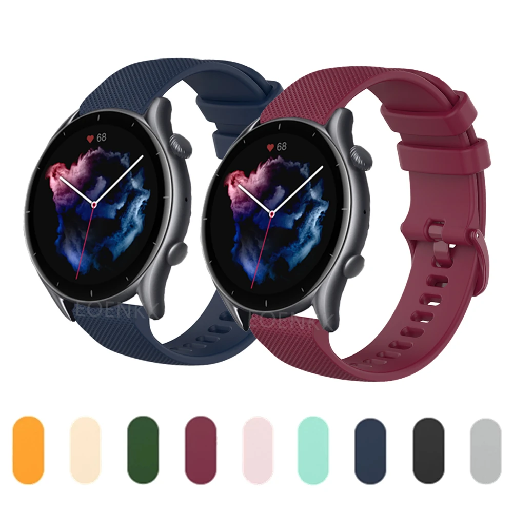For Xiaomi Huami Amazfit GTR 3 Pro Silicone Wrist Strap For Amazfit GTR 2 2e/47mm 42mm/Bip S/U/GTS 3/2 Mini Watch Band Bracelet
For Xiaomi Huami Amazfit GTR 3 Pro Silicone Wrist Strap For Amazfit GTR 2 2e/47mm 42mm/Bip S/U/GTS 3/2 Mini Watch Band Bracelet