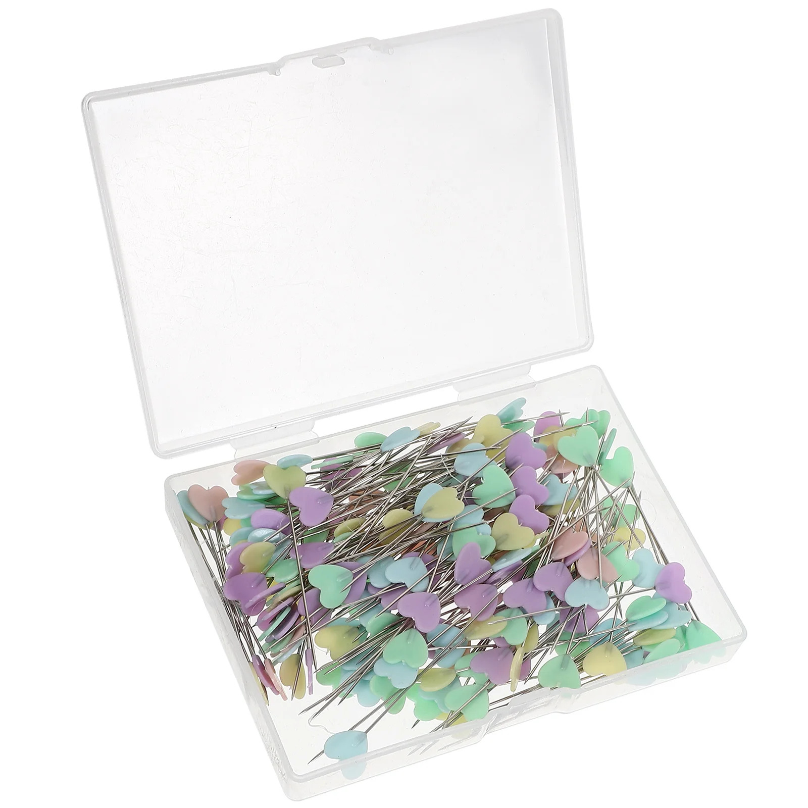 200Pcs Locating Pin for Sewing Colored Heart Head Locating Pin Fabric DIY Sewing Straight Pin
200Pcs Locating Pin for Sewing Colored Heart Head Locating Pin Fabric DIY Sewing Straight Pin