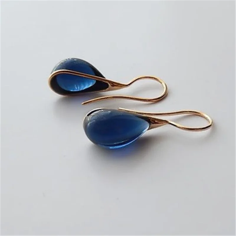 New Fashion Women's Crystal Earrings with Gold Inlaid Natural Stone Hook Wedding Engagement Earrings
New Fashion Women's Crystal Earrings with Gold Inlaid Natural Stone Hook Wedding Engagement Earrings