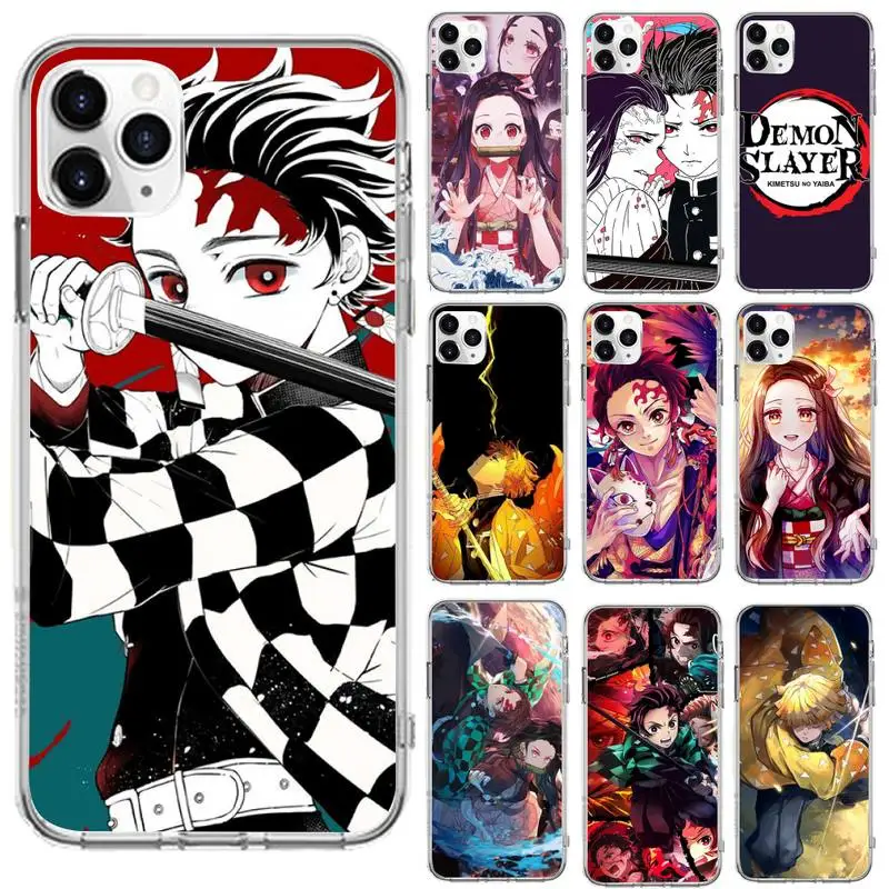 Demon Slayer anime Phone Case For iphone 13 12 11 8 7 plus mini x xs xr pro max Transparent soft
Demon Slayer anime Phone Case For iphone 13 12 11 8 7 plus mini x xs xr pro max Transparent soft