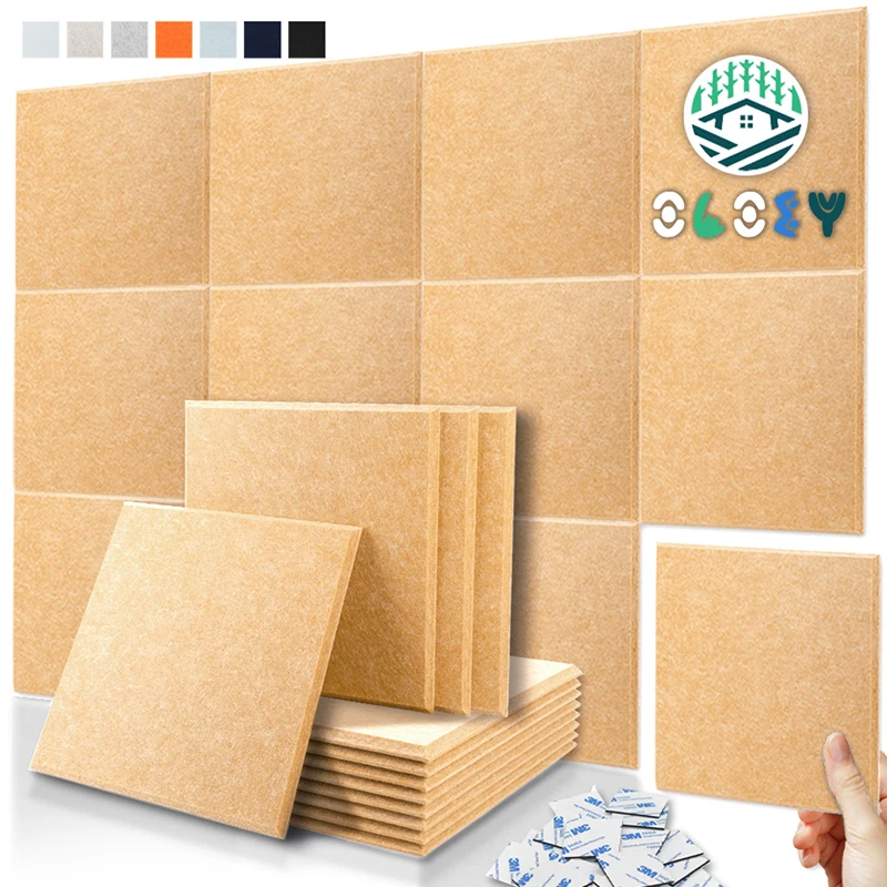 Music Studio 12 Pcs Sound Insulation Sound-absorbing Panels Acoustic Treatment Noise Reduction Door Sound Proof Wall Panels
Music Studio 12 Pcs Sound Insulation Sound-absorbing Panels Acoustic Treatment Noise Reduction Door Sound Proof Wall Panels