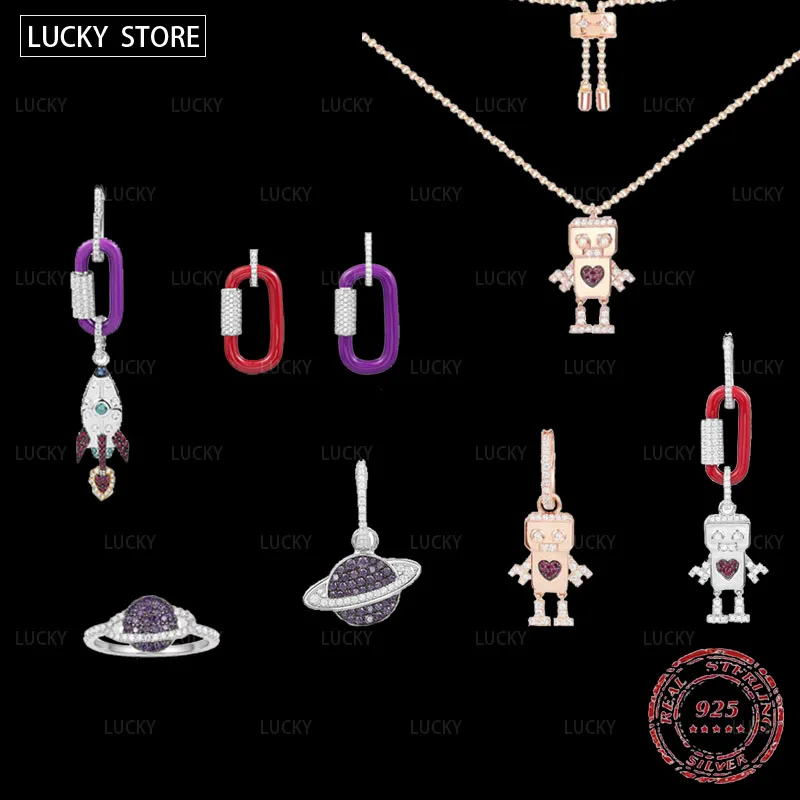 February 2022 new monochrome ring buckle earrings, new robot, moon, Moroccan women's jewelry
February 2022 new monochrome ring buckle earrings, new robot, moon, Moroccan women's jewelry