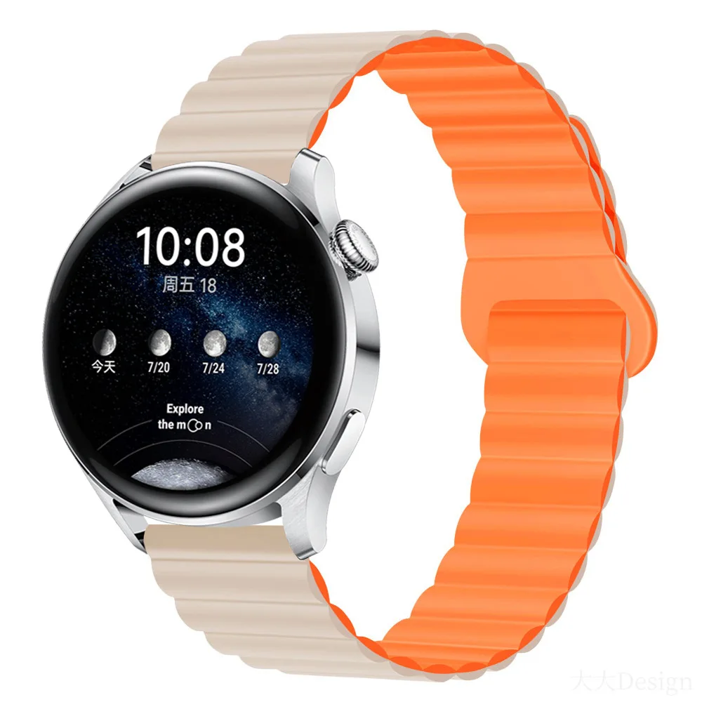 Magnetic Loop Silicone Strap For Huawei GT3 GT2 Pro GT Sport Strap Watchband For Xiaomi watch S2 S1 active 22mm 20mm Bracelet
Magnetic Loop Silicone Strap For Huawei GT3 GT2 Pro GT Sport Strap Watchband For Xiaomi watch S2 S1 active 22mm 20mm Bracelet