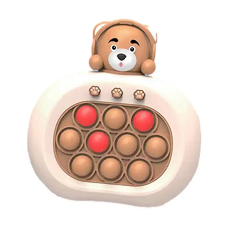 Quick Push Game Speed Push Bubble Game Machine With Light Multifunctional Montessori Toys With Sound For Improve Hand-Eye
Quick Push Game Speed Push Bubble Game Machine With Light Multifunctional Montessori Toys With Sound For Improve Hand-Eye