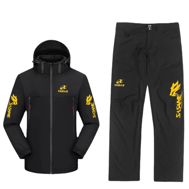 2023 New Autumn Winter YAIBAX Fishing Clothing Set Men Warm Fishing Suit Waterproof Fleece Hooded Coat and Fishing Pants
2023 New Autumn Winter YAIBAX Fishing Clothing Set Men Warm Fishing Suit Waterproof Fleece Hooded Coat and Fishing Pants