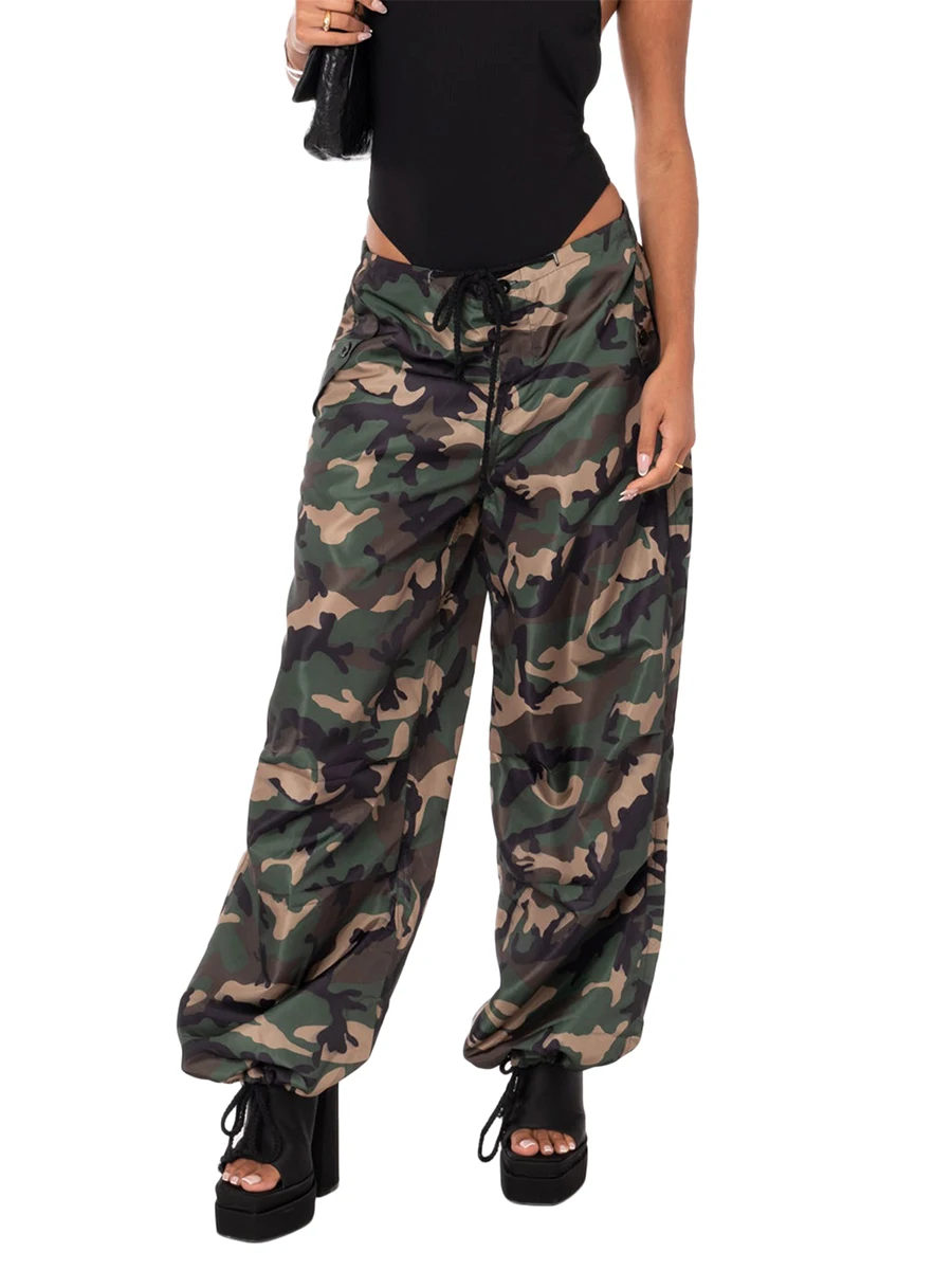 Женские камуфляжные брюки-карго, длинные брюки, уличные повседневные спортивные брюки-джоггеры для весны и осени
Женские камуфляжные брюки-карго, длинные брюки, уличные повседневные спортивные брюки-джоггеры для весны и осени