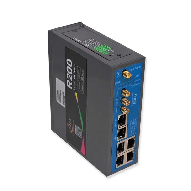 R200 промышленный гигабитный роутер 3G 4G LTE GPS с 2,4G 5G AC двухдиапазонный WIFI
R200 промышленный гигабитный роутер 3G 4G LTE GPS с 2,4G 5G AC двухдиапазонный WIFI
