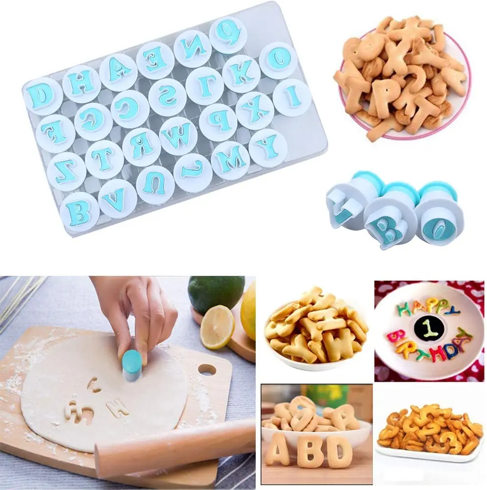 Cookie Stamp Impress Cookie Cutters Alphabet Letter Number Fondant Cake Biscuit Mold Letter Shape DIY Letters Cutter Embosser
Cookie Stamp Impress Cookie Cutters Alphabet Letter Number Fondant Cake Biscuit Mold Letter Shape DIY Letters Cutter Embosser