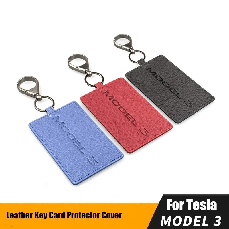 For Tesla Model 3 Y 2022 Accessories Leather Buckle Card Holder Key Case Keychain Car Key Card Protector Cover
For Tesla Model 3 Y 2022 Accessories Leather Buckle Card Holder Key Case Keychain Car Key Card Protector Cover