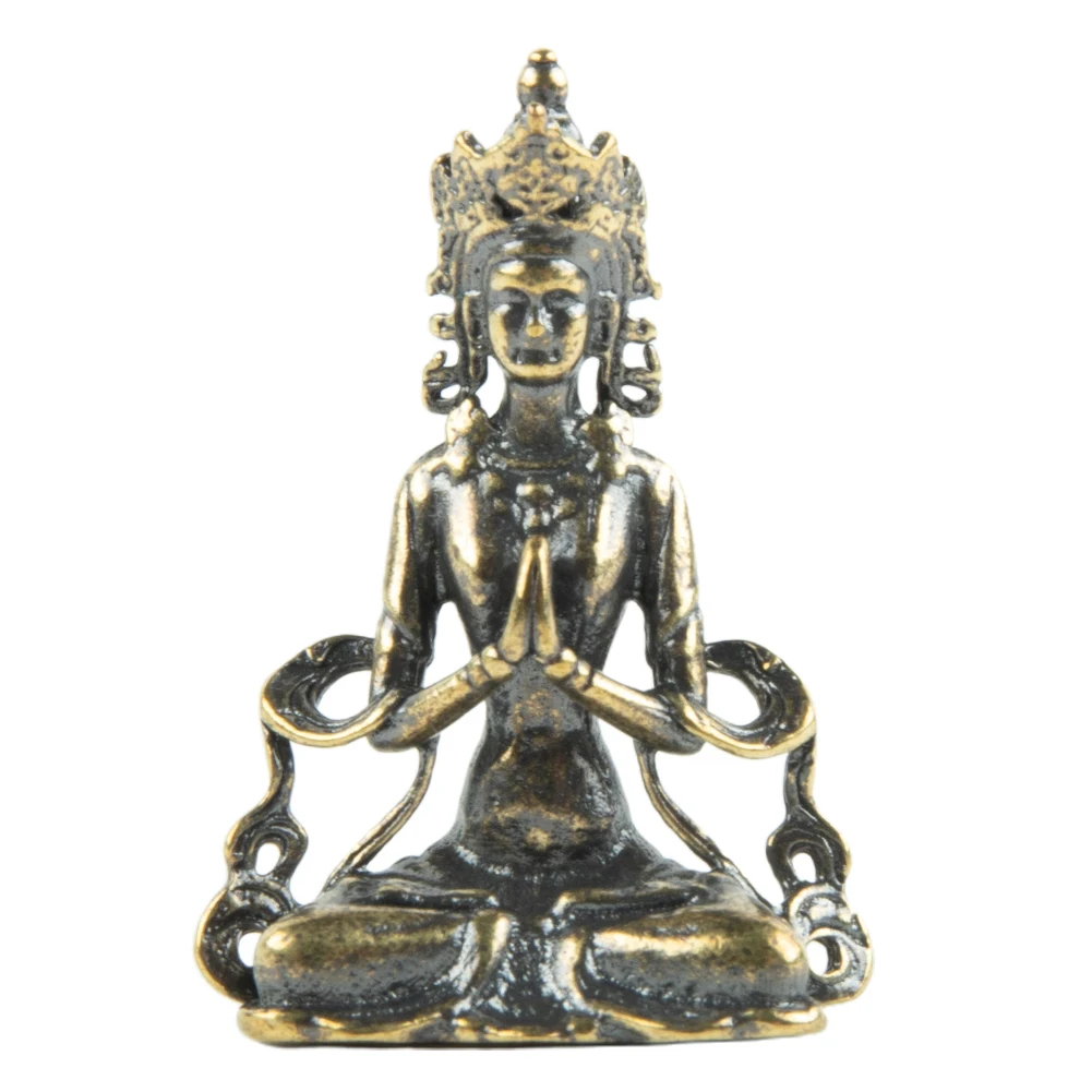 Household Buddha ornament Living room Office Vivid Art Miniature Statue Copper Decoration Desk Figurines Handmade
Household Buddha ornament Living room Office Vivid Art Miniature Statue Copper Decoration Desk Figurines Handmade