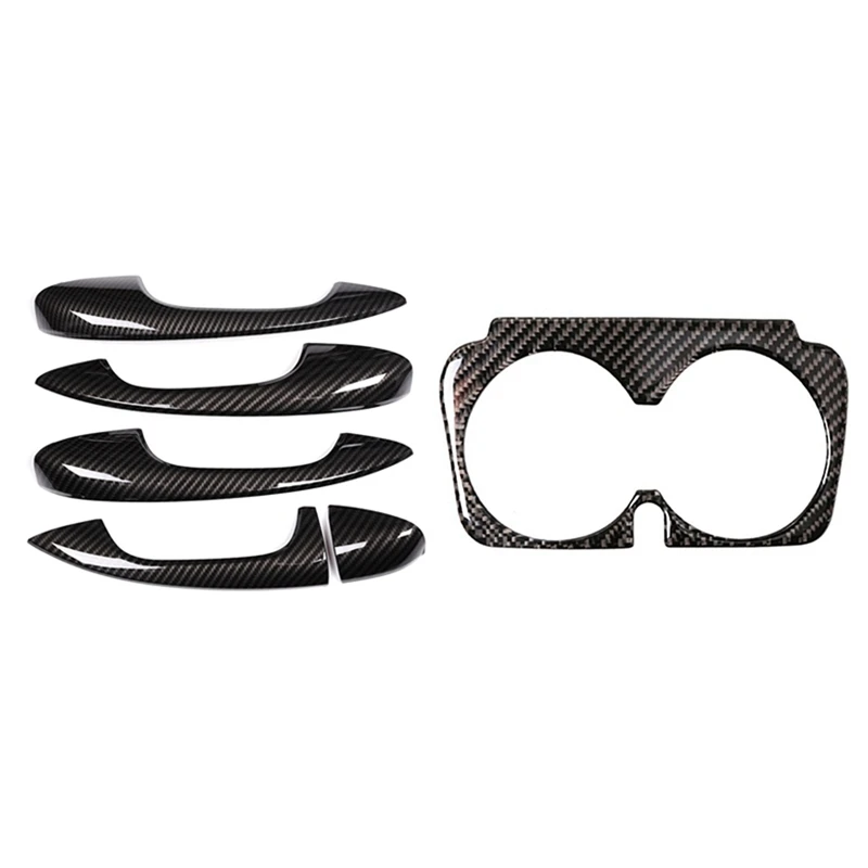 Наклейка на дверную ручку из АБС-углеволокна, держатель для стакана из углеродного волокна 
Наклейка на дверную ручку из АБС-углеволокна, держатель для стакана из углеродного волокна