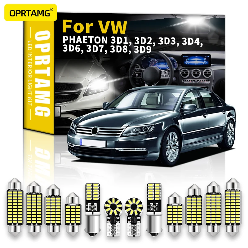 OPRTAMG Canbus For VW PHAETON 3D1 3D2 3D3 3D4 3D6 3D7 3D8 3D9 Vehicle LED Interior Light License Plate Lamp Kit Car Lighting
OPRTAMG Canbus For VW PHAETON 3D1 3D2 3D3 3D4 3D6 3D7 3D8 3D9 Vehicle LED Interior Light License Plate Lamp Kit Car Lighting