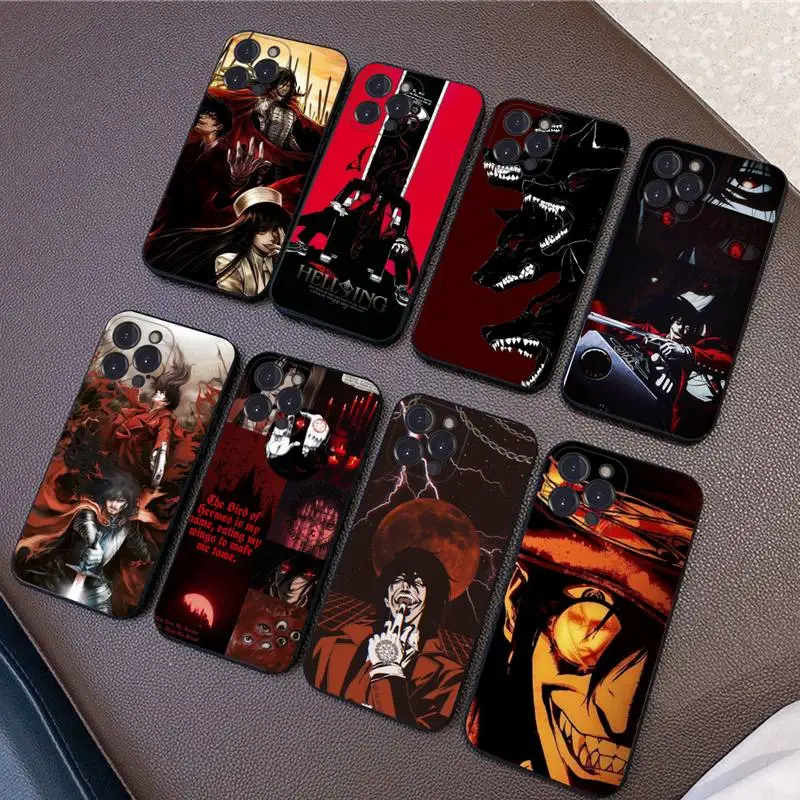 

Anime Hellsing Alucard Fan Ultrathin Phone Case Silicone Soft for iphone 14 13 12 11 Pro Mini XS MAX 8 7 6 Plus X XS XR Cover