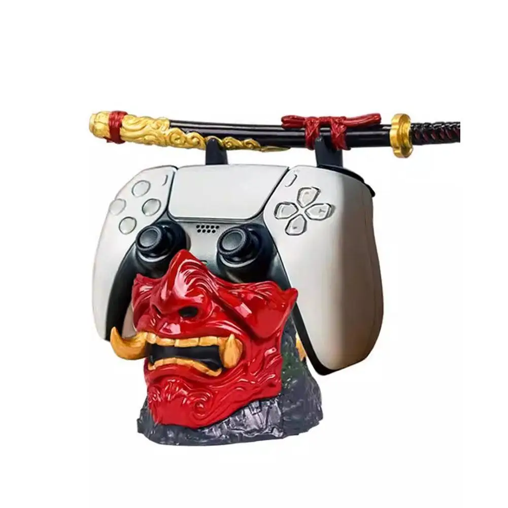 For Ghost of Tsushima Gaming Controller Holder One More Life Controller Holder Figure Headphone Stand for PS5/PS4 NS
For Ghost of Tsushima Gaming Controller Holder One More Life Controller Holder Figure Headphone Stand for PS5/PS4 NS