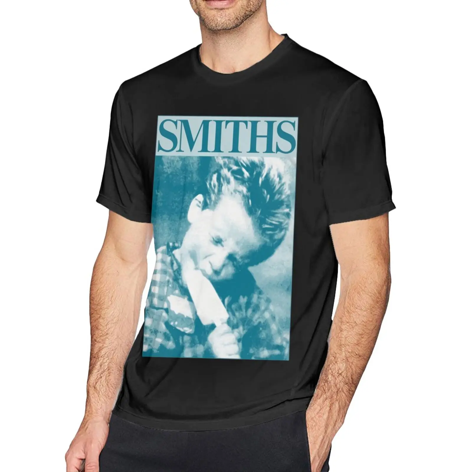 Мужская футболка с коротким рукавом The Smiths Lollipop Smithdom, футболка с коротким рукавом в английском стиле, 1986
Мужская футболка с коротким рукавом The Smiths Lollipop Smithdom, футболка с коротким рукавом в английском стиле, 1986