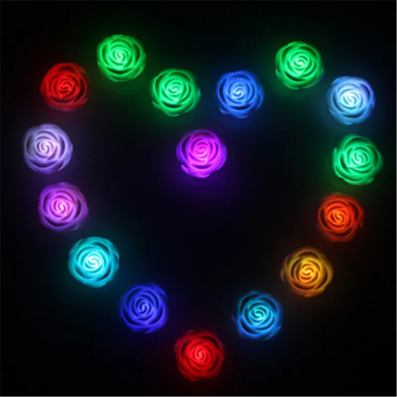 1 Piece Creative Rose Flower Shaped LED Light Night Changing 7 Colors Romantic Candle Light Lamp Patio Decoration Outdoor
1 Piece Creative Rose Flower Shaped LED Light Night Changing 7 Colors Romantic Candle Light Lamp Patio Decoration Outdoor