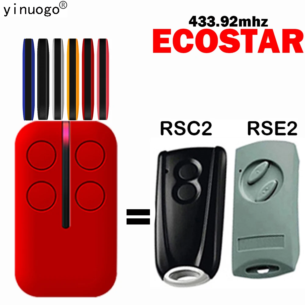 ECOSTAR RSE2 RSC2 433,92 МГц пульт дистанционного управления для гаражной двери запасной ECOSTAR пульт дистанционного управления Открыватель двери бесп...
ECOSTAR RSE2 RSC2 433,92 МГц пульт дистанционного управления для гаражной двери запасной ECOSTAR пульт дистанционного управления Открыватель двери бесп...