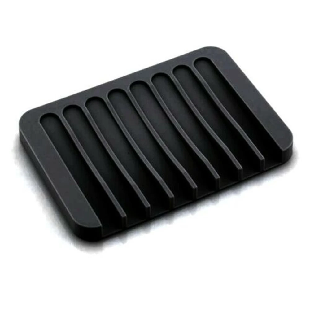 Soap Holder Non-slip 11.4*8*1cm Silicone Soap Rack Draining No Punching Space Saving Bathroom Non-slip Drain Guest Toilet
Soap Holder Non-slip 11.4*8*1cm Silicone Soap Rack Draining No Punching Space Saving Bathroom Non-slip Drain Guest Toilet