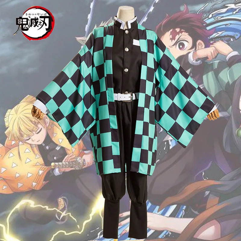 2023 Tanjirou Cosplay Anime Demon Slayer Kimetsu No Yaiba Kamado Tanjirou Cosplay Costume Uniform Wig Mask Props Suit Halloween
2023 Tanjirou Cosplay Anime Demon Slayer Kimetsu No Yaiba Kamado Tanjirou Cosplay Costume Uniform Wig Mask Props Suit Halloween