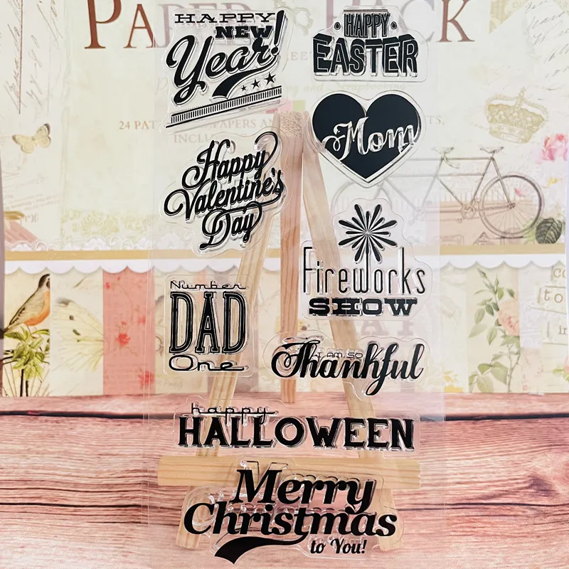 English Word father sister happy Clear Stamp Transparent Silicone Stamp Seal Sheet For Scrapbooking Photo Album Decoration
English Word father sister happy Clear Stamp Transparent Silicone Stamp Seal Sheet For Scrapbooking Photo Album Decoration