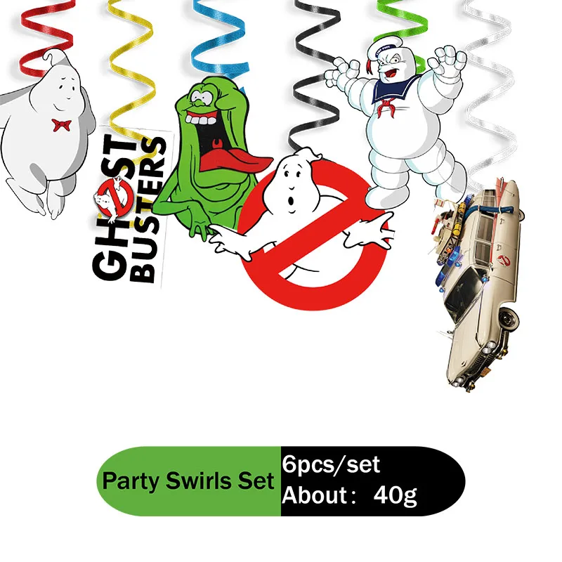 Тема «Охотник За Привидениями», Спиральное Украшение-подвеска Для Вечеринки В Честь Хэллоуина, Мультяшная Фигурка
Тема «Охотник За Привидениями», Спиральное Украшение-подвеска Для Вечеринки В Честь Хэллоуина, Мультяшная Фигурка