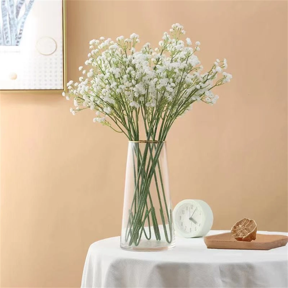 1pc 15cm Babies Breath Artificial Flowers DIY Plastic Gypsophila Floral Bouquets Arrangement for Wedding Garden Home Decoration
1pc 15cm Babies Breath Artificial Flowers DIY Plastic Gypsophila Floral Bouquets Arrangement for Wedding Garden Home Decoration