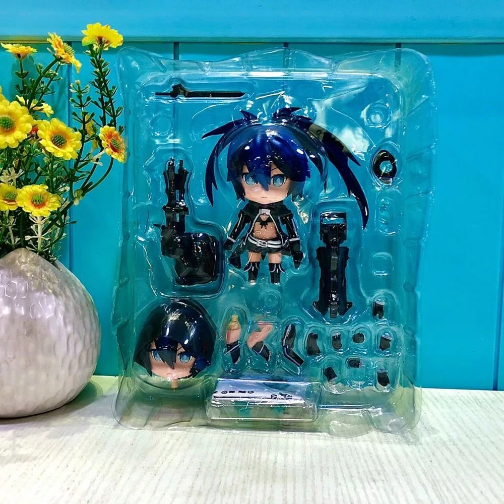 Q версия Nendoroid Коллекция Black Rock Shooter Аниме Кукла ПВХ милая кукла Nendoroid серия игрушек подарок
Q версия Nendoroid Коллекция Black Rock Shooter Аниме Кукла ПВХ милая кукла Nendoroid серия игрушек подарок