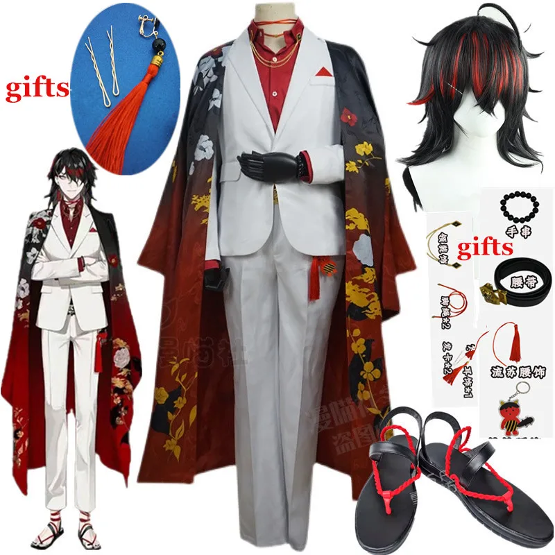 Vtuber Nijisanji Vox Akum Luxiem Uniforms Cosplay Costume Halloween Party Suit Role Play Clothing Custom Made Halloween Carnival
Vtuber Nijisanji Vox Akum Luxiem Uniforms Cosplay Costume Halloween Party Suit Role Play Clothing Custom Made Halloween Carnival