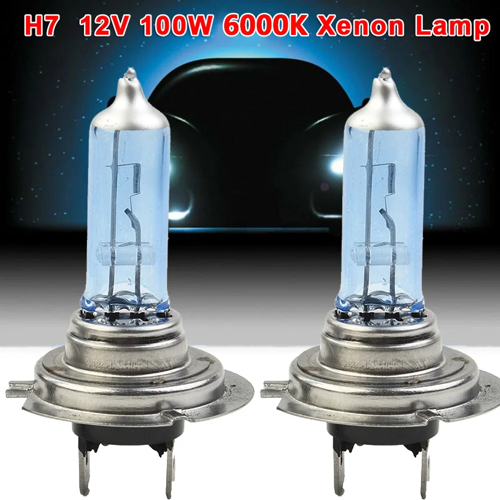 2x 12V H7 100W 8500K Halogen Lamp Super Bright White Fog Lights Auto Accessories Car Headlight Bulbs
2x 12V H7 100W 8500K Halogen Lamp Super Bright White Fog Lights Auto Accessories Car Headlight Bulbs