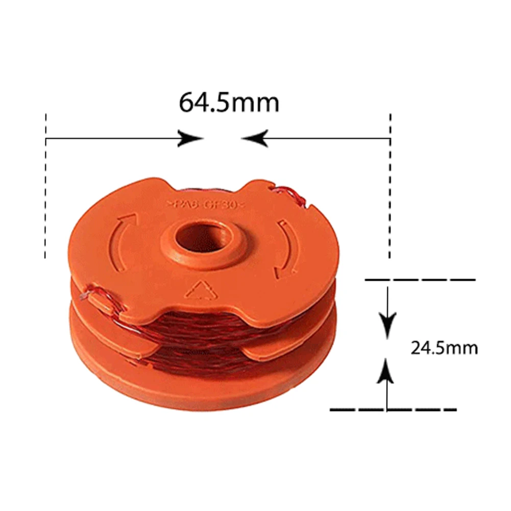 Spool Line Spools More Durable Replacement Spools &Trimmer Line Spools WG116 WG119 For WG105 Trimmer Spare Parts
Spool Line Spools More Durable Replacement Spools &Trimmer Line Spools WG116 WG119 For WG105 Trimmer Spare Parts