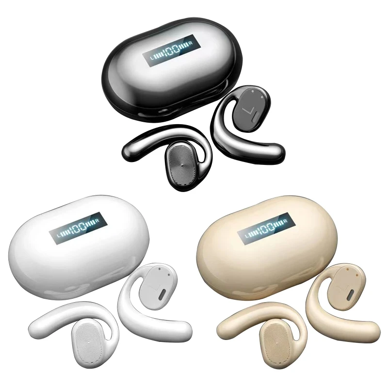 J99 TWS Wireless Headphones Bluetooth-compatible 5.0 Earphone 14mm Speaker Non-in-ear Sports Earbuds 9D HiFi Sound
J99 TWS Wireless Headphones Bluetooth-compatible 5.0 Earphone 14mm Speaker Non-in-ear Sports Earbuds 9D HiFi Sound