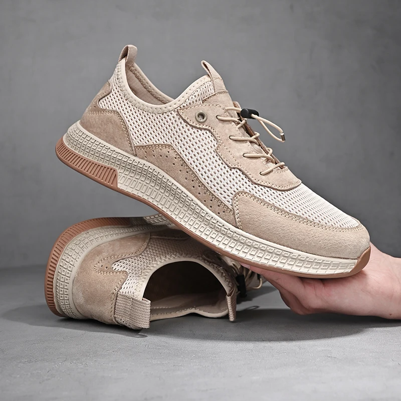 High Quality Fashion Mesh Solid Color Mens Shoes 2022 Summer New Men's Casual Shoes Comfortable Breathable Non-slip Men Shoes 44 
High Quality Fashion Mesh Solid Color Mens Shoes 2022 Summer New Men's Casual Shoes Comfortable Breathable Non-slip Men Shoes 44