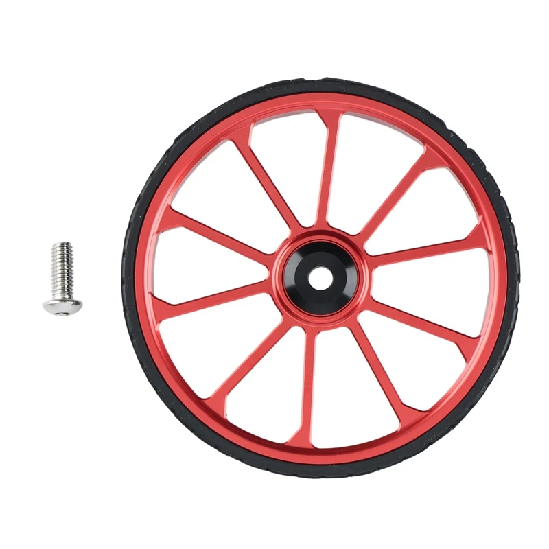 Folding Bike Easy Wheel For Brompton/Birdy Aluminum Alloy CNC Easywheel Ultralight Sealed Bearing Push Wheels
Folding Bike Easy Wheel For Brompton/Birdy Aluminum Alloy CNC Easywheel Ultralight Sealed Bearing Push Wheels
