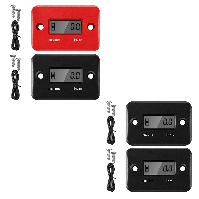 2 Pieces Inductive Hour Meter For Gas Engine Lawn Mower Dirt Bike Motorcycle Motocross Snowmobile Marine
2 Pieces Inductive Hour Meter For Gas Engine Lawn Mower Dirt Bike Motorcycle Motocross Snowmobile Marine