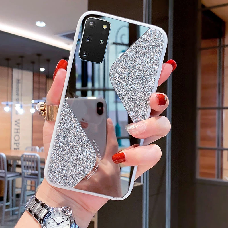 S Line Mirror Glitter Case for XIAOMI Mi Note 10 Lite Redmi 9A 9AT 9C NFC 9T 9 Note 9S 8 9 Pro 10 10S 9Pro Diamond Cover
S Line Mirror Glitter Case for XIAOMI Mi Note 10 Lite Redmi 9A 9AT 9C NFC 9T 9 Note 9S 8 9 Pro 10 10S 9Pro Diamond Cover