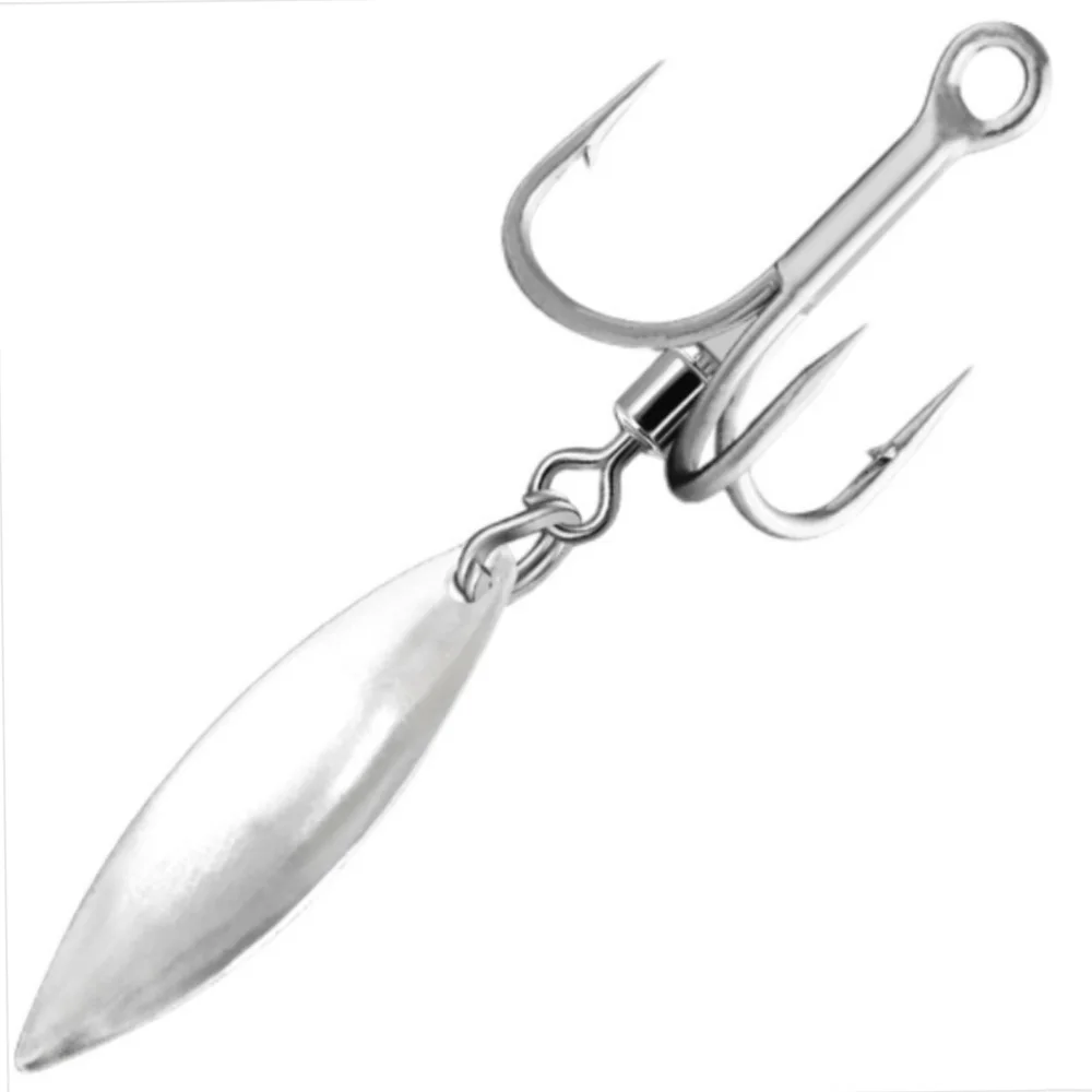 3pcs Fishing Hooks with Rotating Sequin BarbedSpinning Lure Fish three Hooks Freshwater Saltwater Fishing Tackle
3pcs Fishing Hooks with Rotating Sequin BarbedSpinning Lure Fish three Hooks Freshwater Saltwater Fishing Tackle