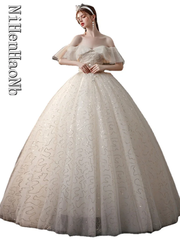 French Main Wedding Dress 2023 New Bride Temperament High-grade Palace Style Luxury Big Tail
French Main Wedding Dress 2023 New Bride Temperament High-grade Palace Style Luxury Big Tail