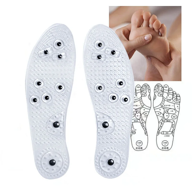 Magnetic Therapy Massage Insoles For Shoes Foot Acupressure Enhanced Magnetic Insole Point Therapy Feet Body Detox Insert Pads 
Magnetic Therapy Massage Insoles For Shoes Foot Acupressure Enhanced Magnetic Insole Point Therapy Feet Body Detox Insert Pads