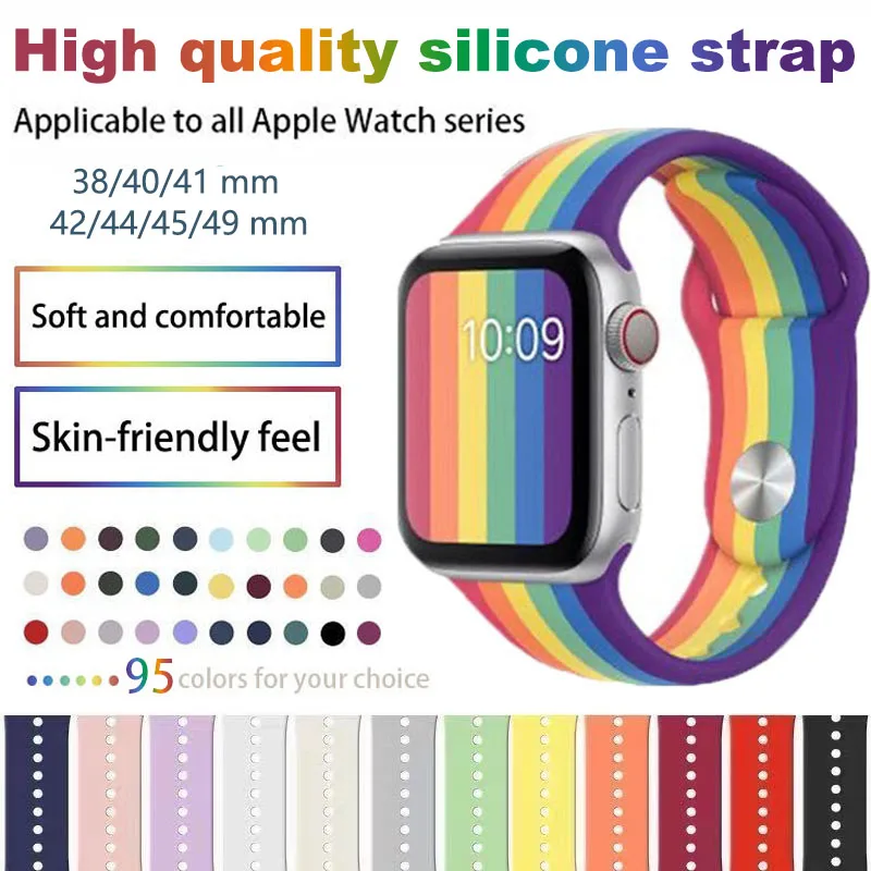 Ремешок силиконовый для apple watch band 44 мм 45 мм 41 мм 40 мм 38 мм 42 мм 45 мм, браслет для iWatch series 6 5 4 SE 7 8 ultra 49 мм
Ремешок силиконовый для apple watch band 44 мм 45 мм 41 мм 40 мм 38 мм 42 мм 45 мм, браслет для iWatch series 6 5 4 SE 7 8 ultra 49 мм