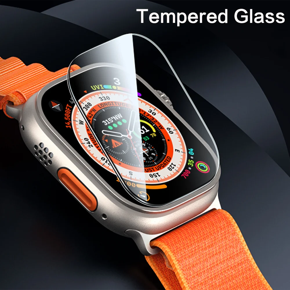 Tempered Glass For Apple Watch Ultra 49mm Accessories Anti-Scratch Waterproof HD Full Film Screen Protector iWatch Ultra 49 mm
Tempered Glass For Apple Watch Ultra 49mm Accessories Anti-Scratch Waterproof HD Full Film Screen Protector iWatch Ultra 49 mm