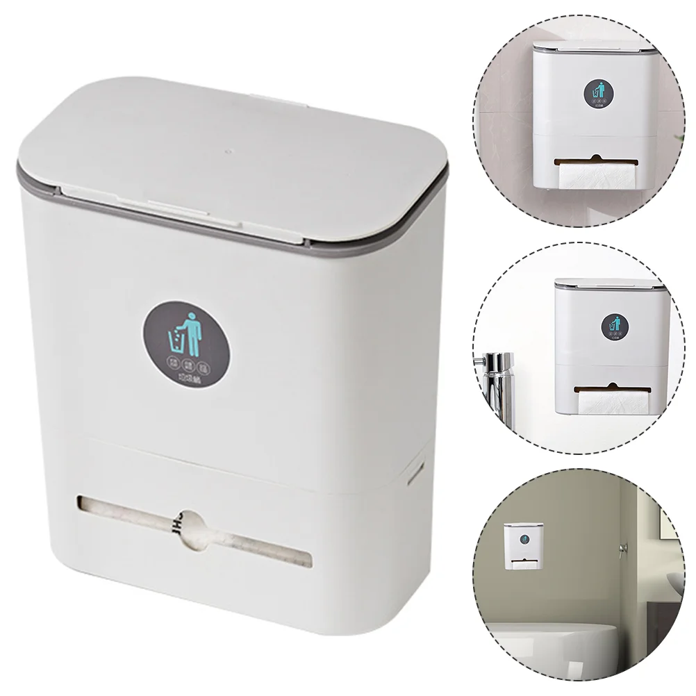 Bin Can Garbage Trash Kitchen Hanging Wall Rubbish Waste Mount Bathroom Lid Toilet Paper Holder Small Tissue Dispensercontainer
Bin Can Garbage Trash Kitchen Hanging Wall Rubbish Waste Mount Bathroom Lid Toilet Paper Holder Small Tissue Dispensercontainer