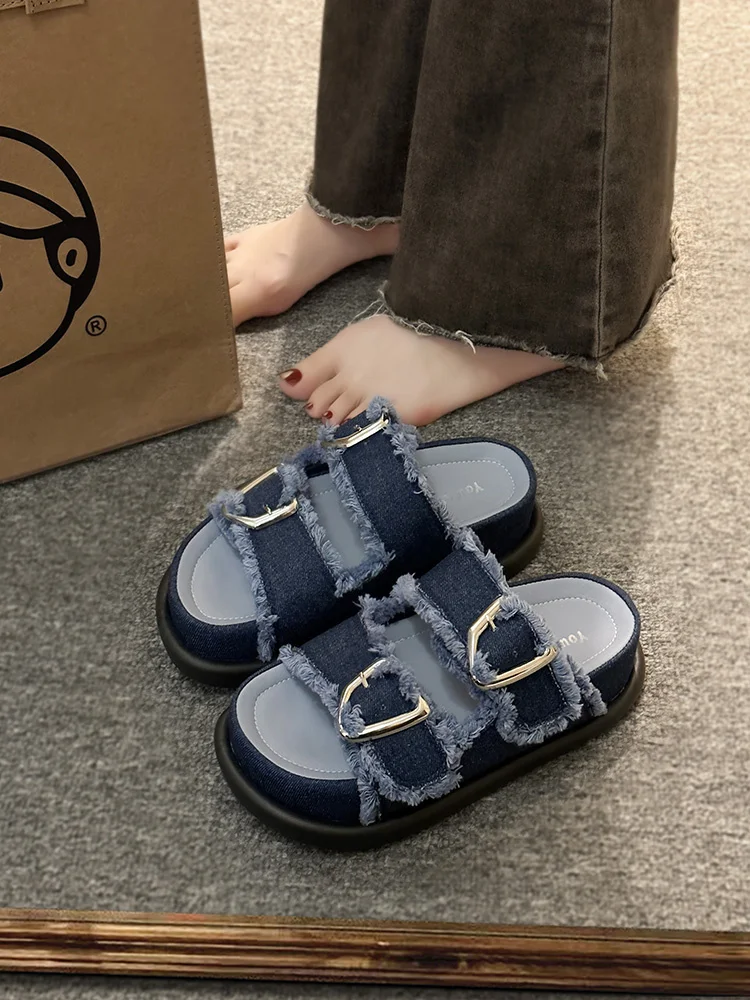 Сланцы женские на платформе, Мягкие Шлепанцы средней высоты, пляжная обувь в римском стиле, базовая хлопковая ткань, 2023
Сланцы женские на платформе, Мягкие Шлепанцы средней высоты, пляжная обувь в римском стиле, базовая хлопковая ткань, 2023