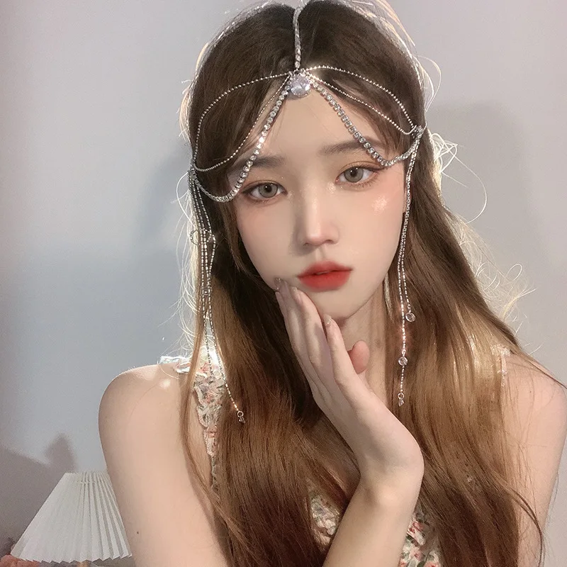 1PC Crystal Hearwear Headand Forehead Jewelry Headpieces for Women Veil Accessories for Women Dangle Sexy Body Decoration
1PC Crystal Hearwear Headand Forehead Jewelry Headpieces for Women Veil Accessories for Women Dangle Sexy Body Decoration