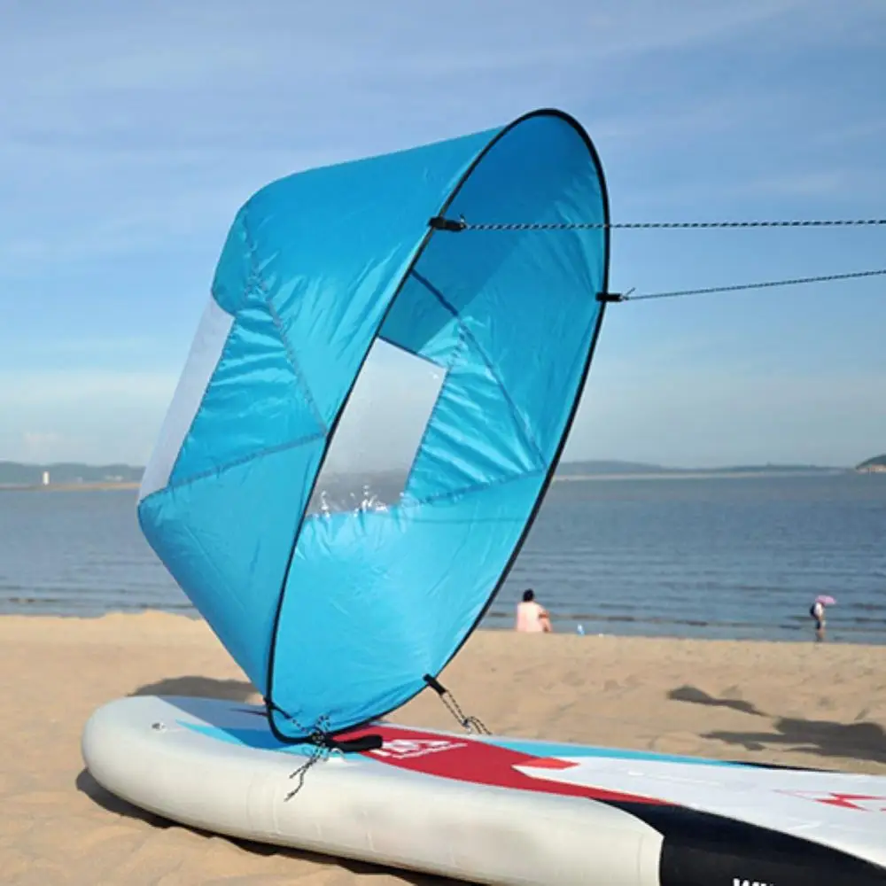 Foldable Kayak Boat Wind Sail Summer Surfing Wind Paddle Kayak Sail Durable Downwind Paddle Rowing Boats Transparent Wind Window
Foldable Kayak Boat Wind Sail Summer Surfing Wind Paddle Kayak Sail Durable Downwind Paddle Rowing Boats Transparent Wind Window