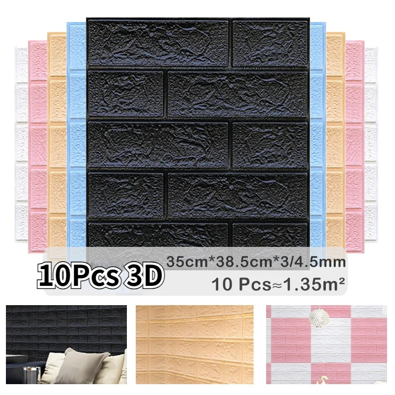 10/30 Pcs Bonding Panel Wall Stickers Waterproof Foam Marble Tile Living Room Bathroom MOdern Self Adhesive Wallpaper DIY Decor
10/30 Pcs Bonding Panel Wall Stickers Waterproof Foam Marble Tile Living Room Bathroom MOdern Self Adhesive Wallpaper DIY Decor