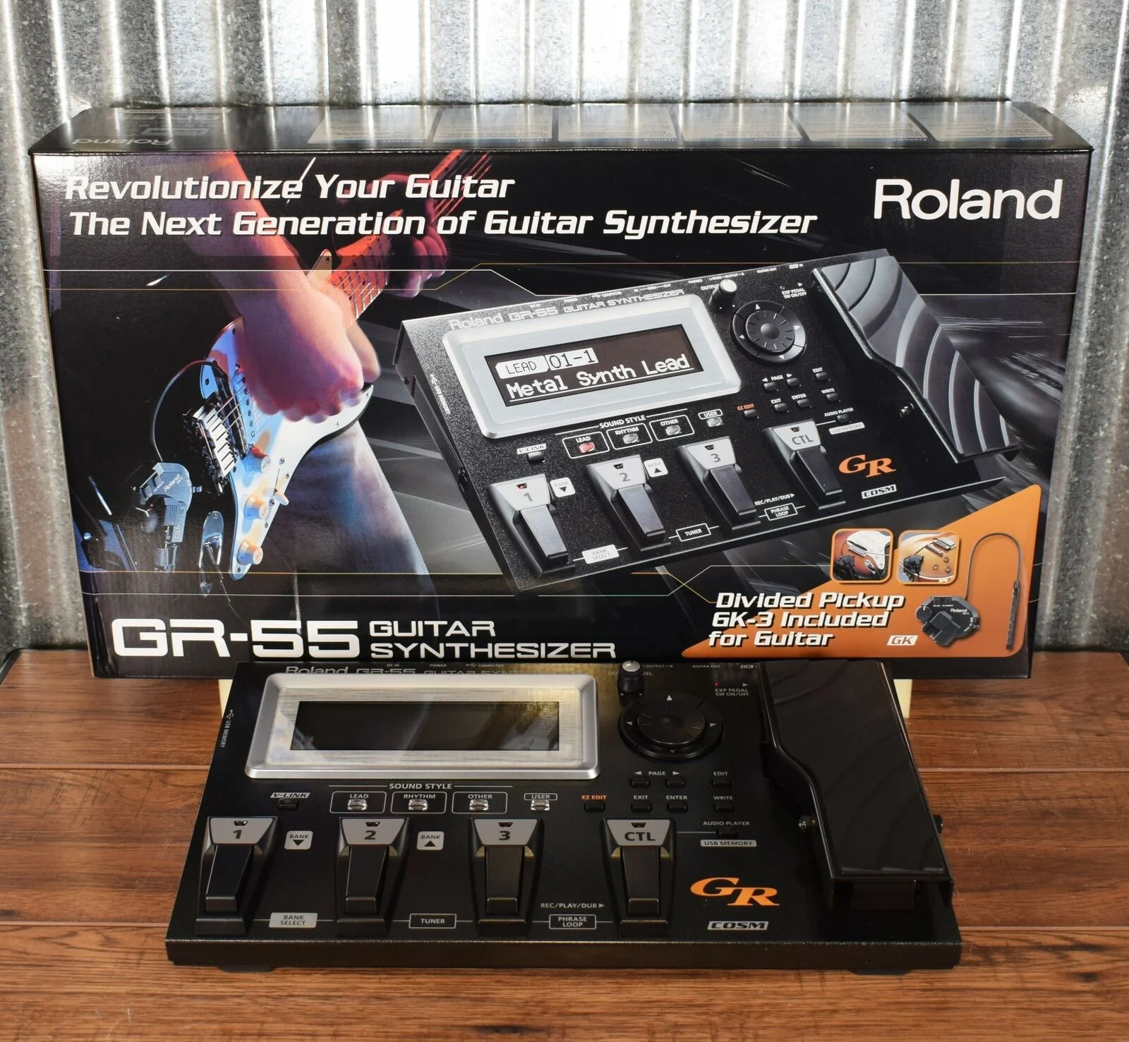 SUMMER SALES DISCOUNT ON Buy With Confidence New Original Activities Roland GR-55GK Guitar Synthesizer Effect Pedal & GK-3
SUMMER SALES DISCOUNT ON Buy With Confidence New Original Activities Roland GR-55GK Guitar Synthesizer Effect Pedal & GK-3