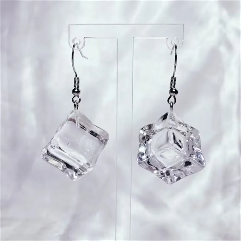 Ice Cube Earrings Clear Ice Earrings Cute Earrings Dangle Earrings Novelty Earrings Unique Earrings Fun Statement Earrings
Ice Cube Earrings Clear Ice Earrings Cute Earrings Dangle Earrings Novelty Earrings Unique Earrings Fun Statement Earrings
