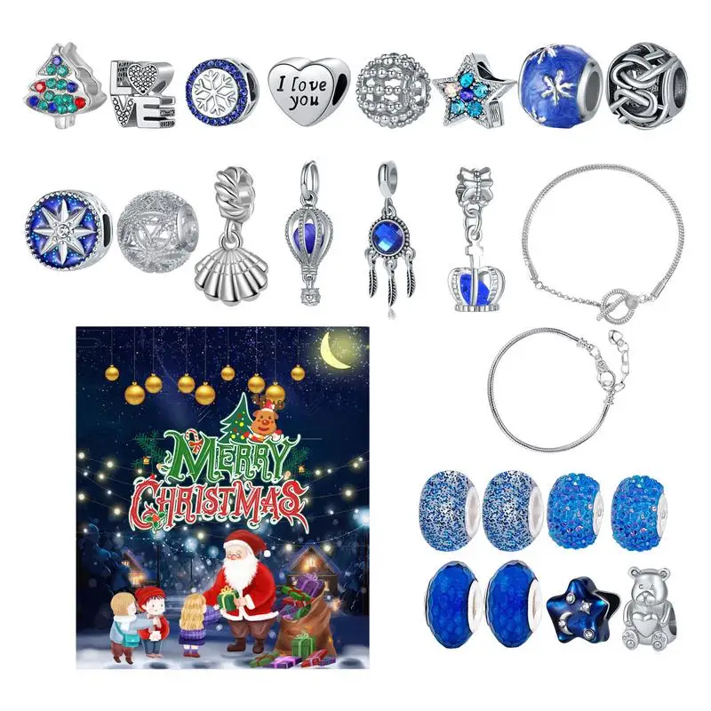 Advent Christmas Charm Calendar Durable Christmas Ornaments DIY Creative Pendant Bracelet Calendar Kit DIY Beads Gifts For
Advent Christmas Charm Calendar Durable Christmas Ornaments DIY Creative Pendant Bracelet Calendar Kit DIY Beads Gifts For