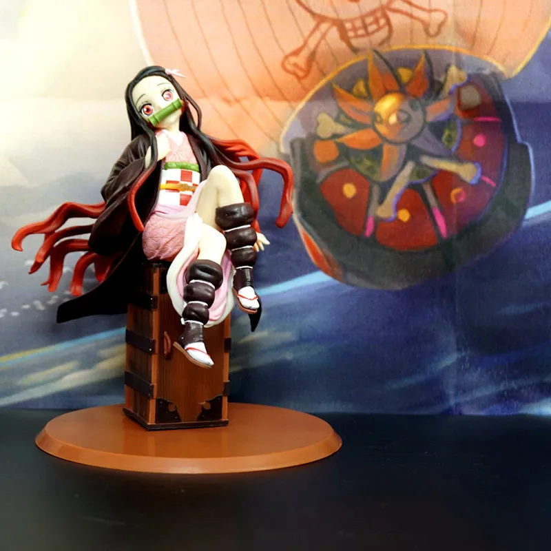 

Экшн-фигурка из аниме «рассекающий демонов» камадо незуко, Коллекционная модель куклы, изысканные украшения в коробке, подарок на день рождения для мальчиков и девочек