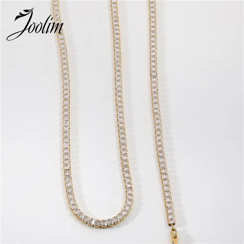 Joolim Jewelry High End PVD Wholesale No Fade Fashion Luxury Zircon Pave Claw Chain Stainless Steel Bracelet For Women
Joolim Jewelry High End PVD Wholesale No Fade Fashion Luxury Zircon Pave Claw Chain Stainless Steel Bracelet For Women
